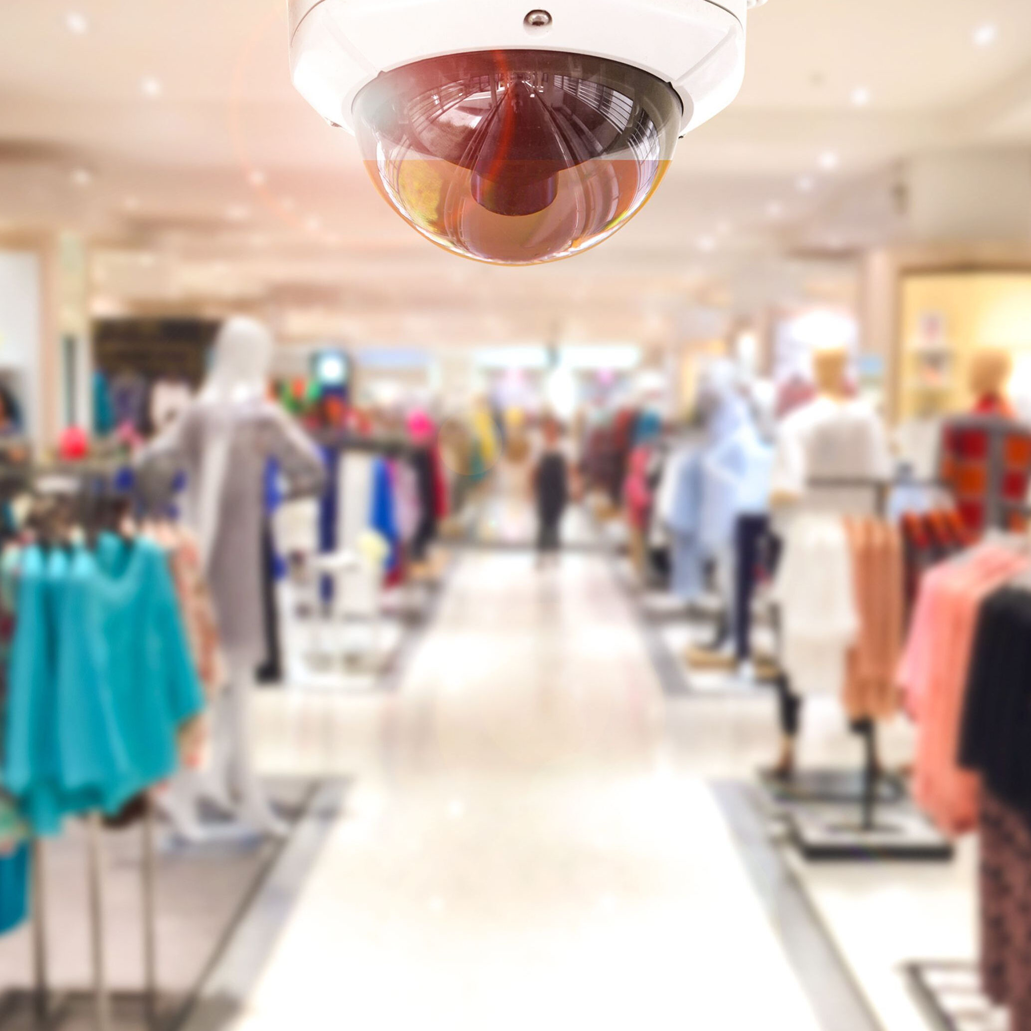 Shutterstock_439523638 (1) commercial CCTV camera installed in a clothing store